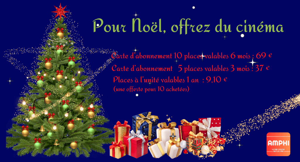 actualité pour noel offrez du cinéma